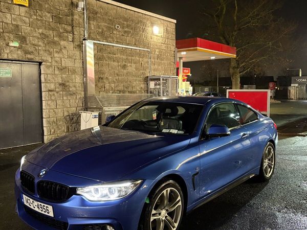 BMW 4-Series Coupe, Diesel, 2014, Blue