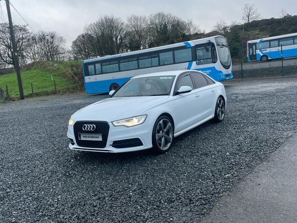 Audi A6 Saloon, Diesel, 2014, White