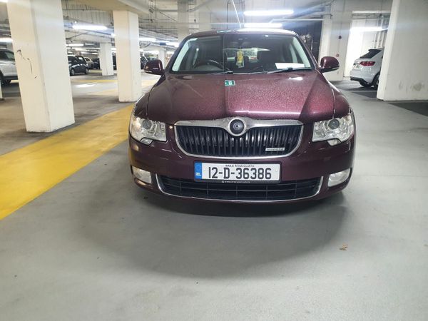 Skoda Superb Saloon, Diesel, 2012, Red