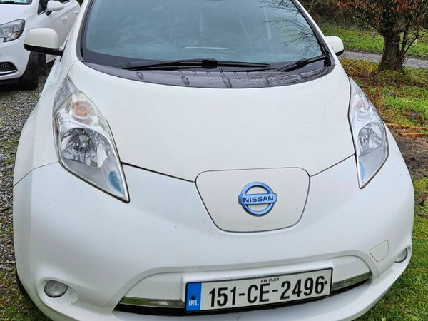 Nissan Leaf Hatchback, Electric, 2015, White