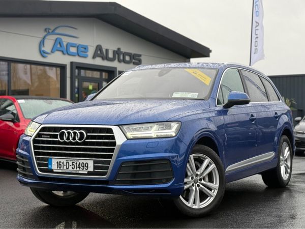 Audi Q7 SUV, Diesel, 2016, Blue