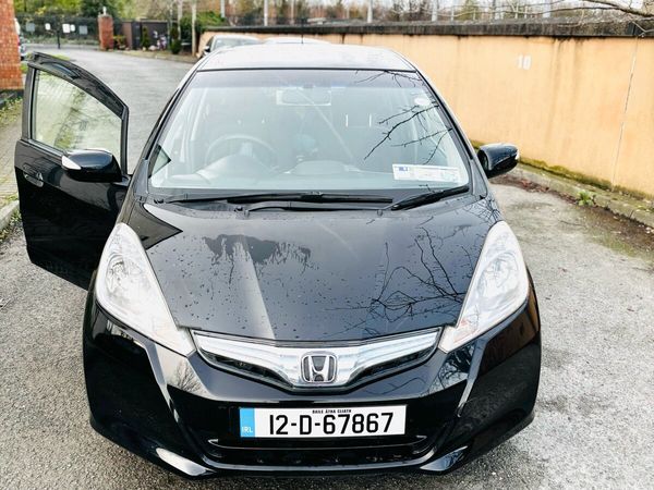 Honda Fit Hatchback, Petrol Hybrid, 2012, Black