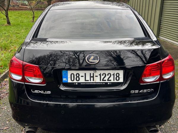 Lexus GS Saloon, Petrol Hybrid, 2008, Black