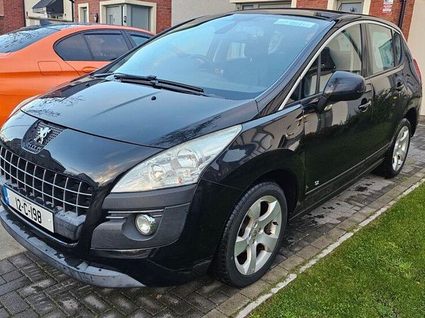 Peugeot 3008 MPV, Diesel, 2012, Black