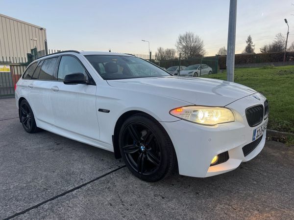 BMW 5-Series Estate, Diesel, 2011, White