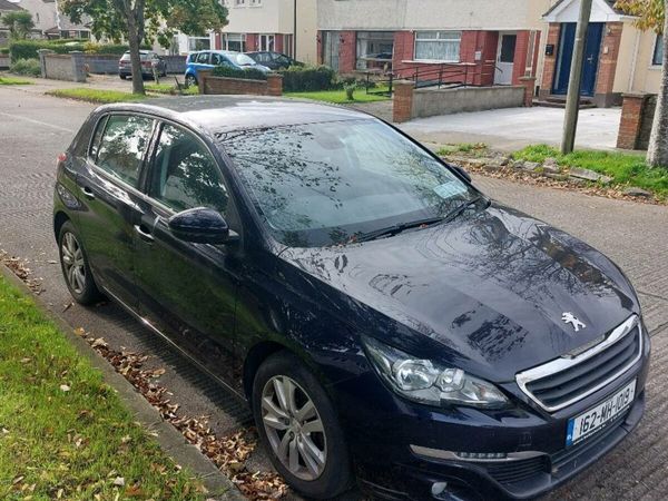 Peugeot 308 Hatchback, Petrol, 2016, Blue