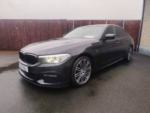 BMW 5-Series Saloon, Diesel, 2018, Black