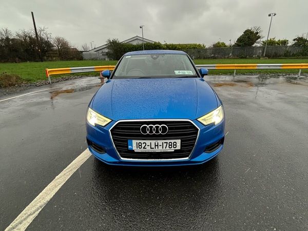 Audi A3 Saloon, Petrol, 2018, Blue