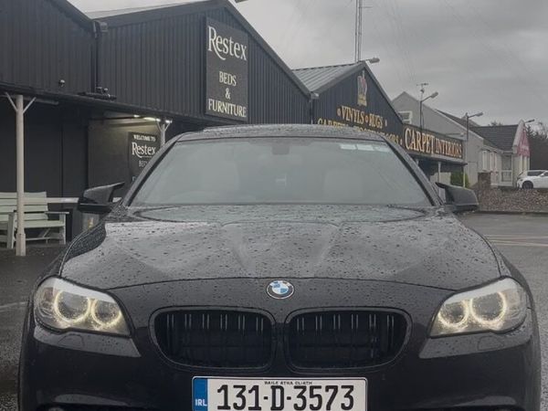 BMW 5-Series Saloon, Diesel, 2013, Black