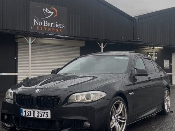 BMW 5-Series Saloon, Diesel, 2013, Black
