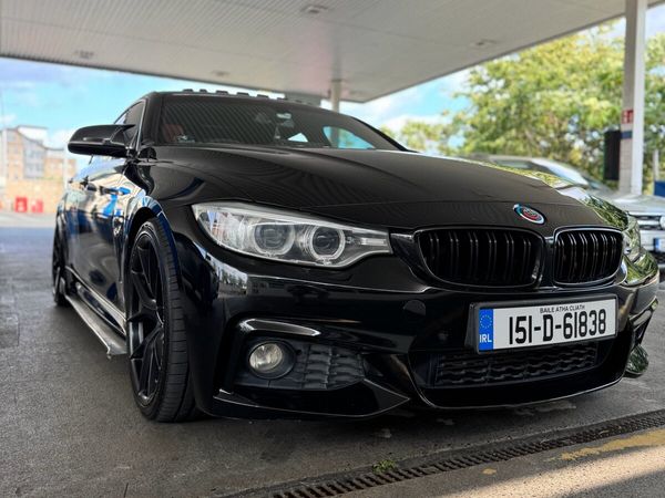 BMW 4-Series Coupe, Petrol, 2015, Black