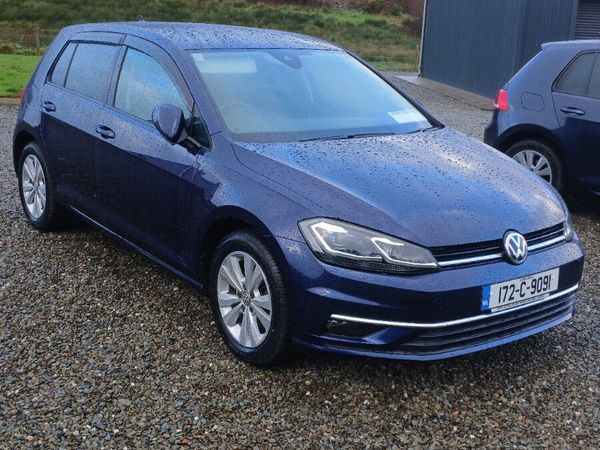 Volkswagen Golf Hatchback, Petrol, 2017, Blue
