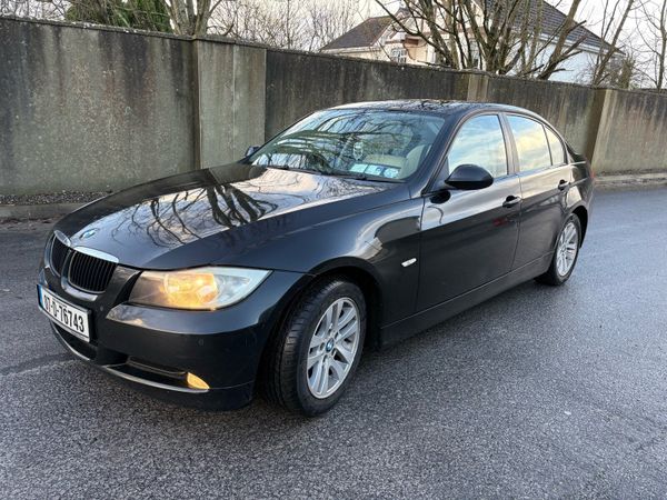BMW 3-Series Saloon, Petrol, 2007, Black