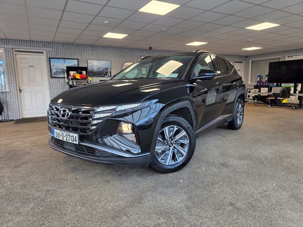Hyundai Tucson SUV, Petrol Hybrid, 2024, Black