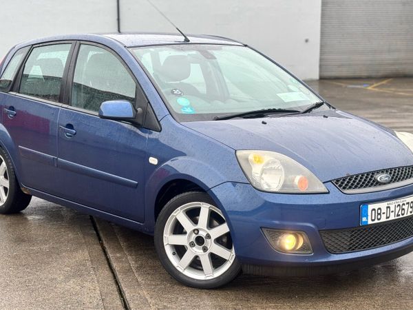 Ford Fiesta Hatchback, Petrol, 2008, Blue
