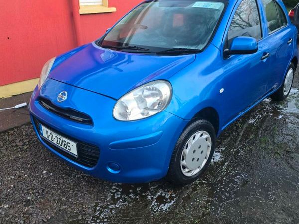 Nissan Micra Hatchback, Petrol, 2011, Blue