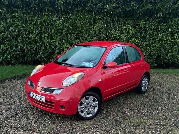 Nissan Micra Hatchback, Petrol, 2008, Red