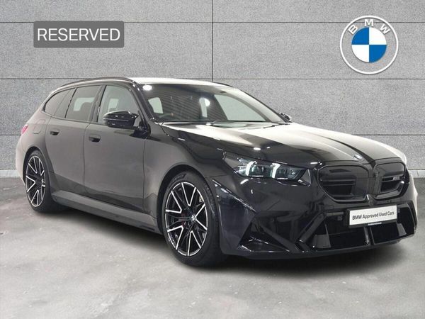 BMW M5 Estate, Petrol Plug-in Hybrid, 2025, Black