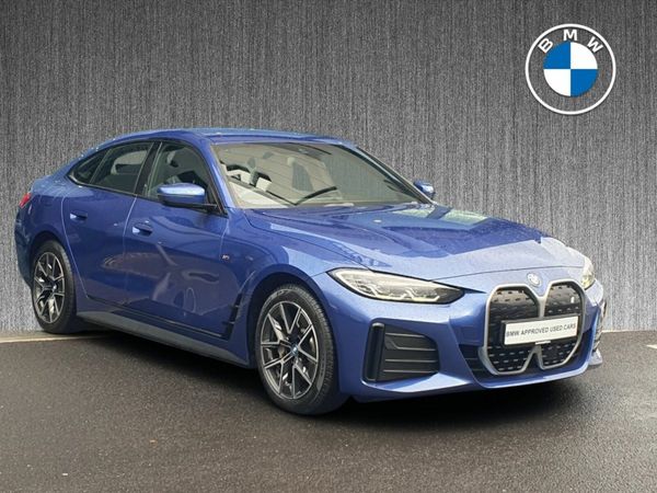 BMW i4 Hatchback, Electric, 2022, Blue