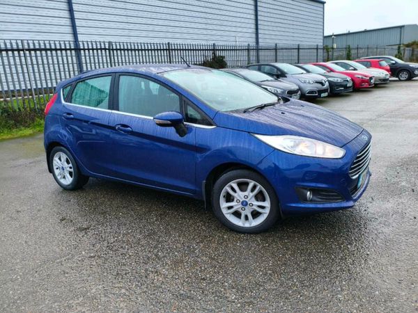 Ford Fiesta Hatchback, Diesel, 2014, Blue
