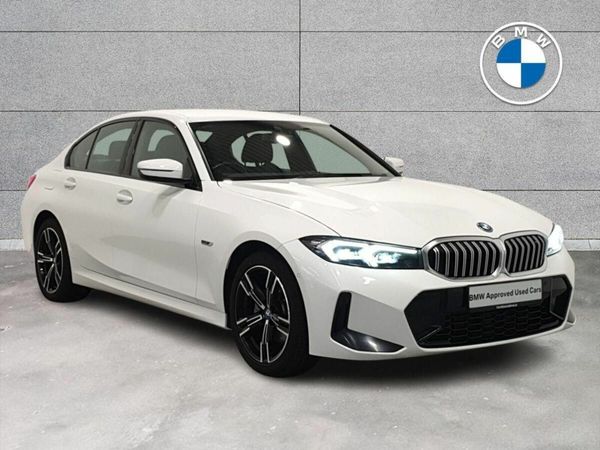BMW 3-Series Saloon, Petrol Plug-in Hybrid, 2022, White