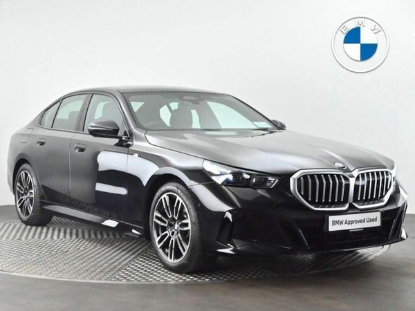 BMW 5-Series Saloon, Petrol, 2025, Black