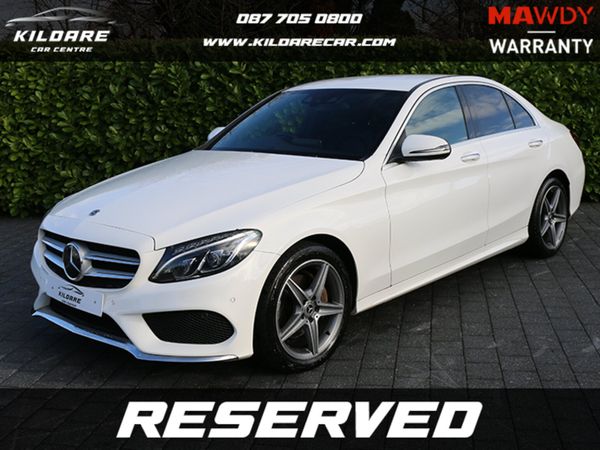 Mercedes-Benz C-Class Saloon, Diesel, 2018, White