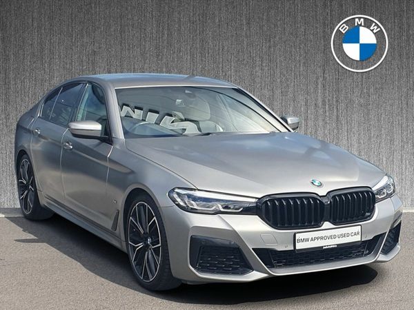 BMW 5-Series Saloon, Diesel, 2022, Silver