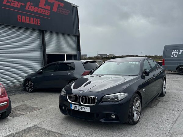 BMW 5-Series Saloon, Diesel, 2014, Black