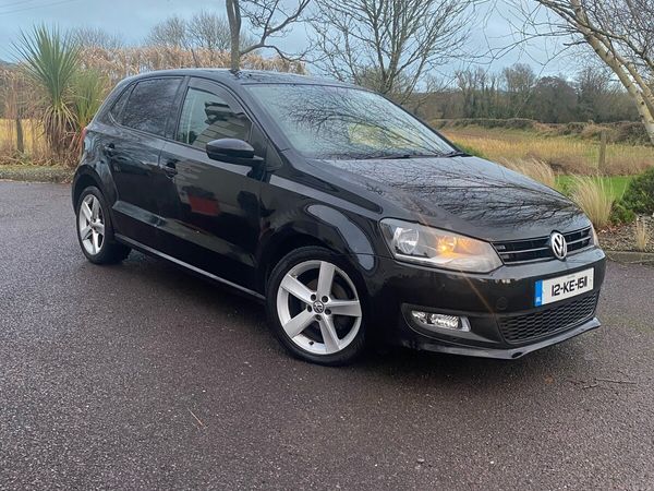 Volkswagen Polo Hatchback, Diesel, 2012, Black