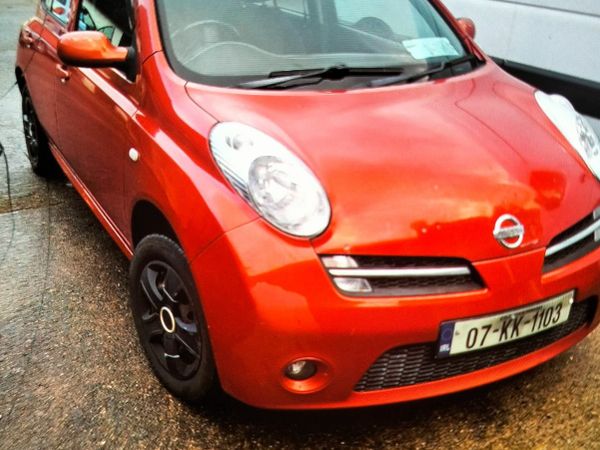 Nissan Micra Hatchback, Petrol, 2007, Red