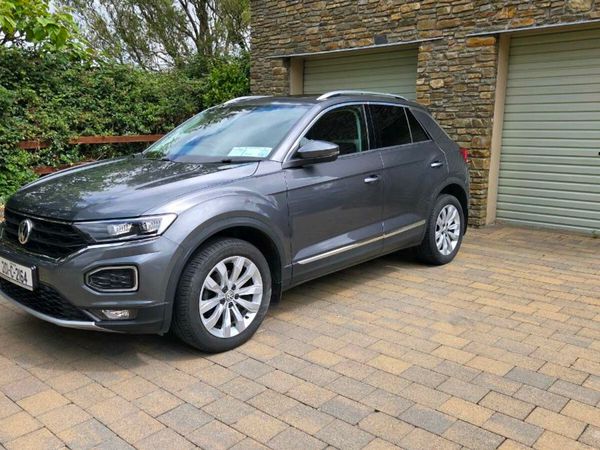 Volkswagen T-Roc SUV, Petrol, 2020, Grey