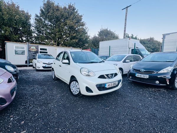 Nissan March Hatchback, Petrol, 2014, White