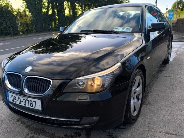 BMW 5-Series Saloon, Diesel, 2009, Black