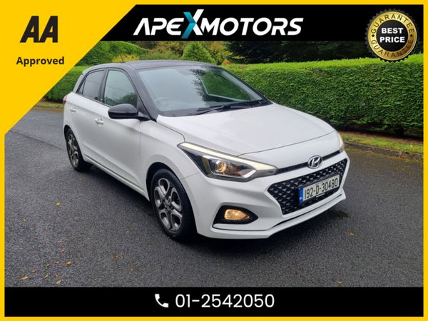 Hyundai i20 Hatchback, Petrol, 2019, White
