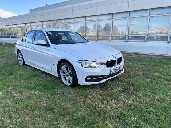 BMW 3-Series Saloon, Petrol Plug-in Hybrid, 2018, White