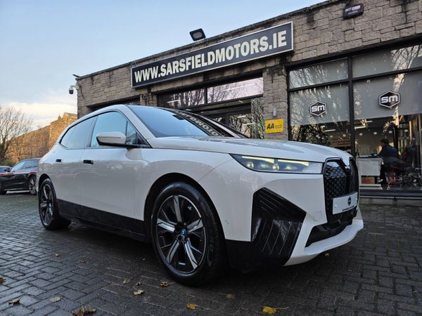 BMW iX SUV, Electric, 2022, White