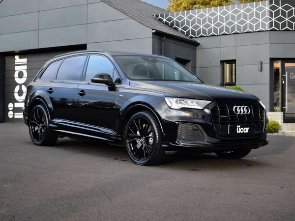 Audi Q7 SUV, Diesel Hybrid, 2022, Black
