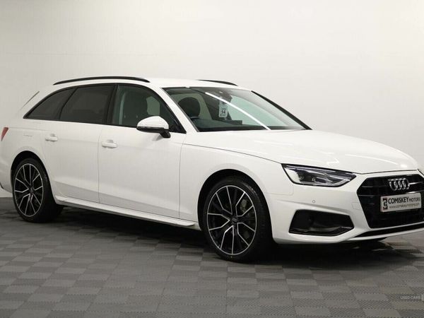 Audi A4 Estate, Diesel, 2021, White