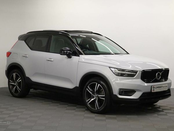 Volvo XC40 SUV, Petrol Hybrid, 2021, Silver