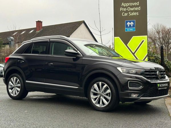 Volkswagen T-Roc SUV, Petrol, 2021, Black