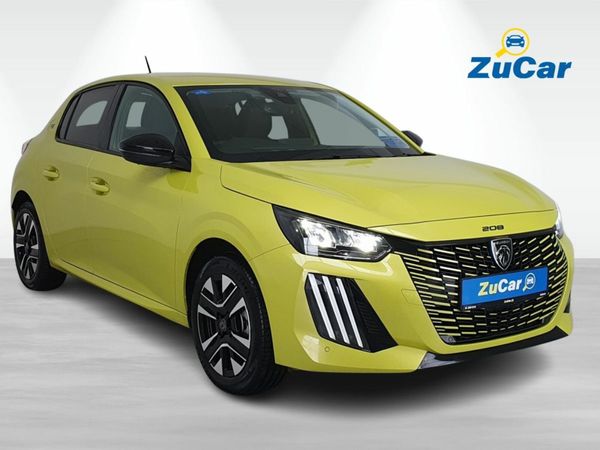 Peugeot 208 Hatchback, Electric, 2024, Yellow
