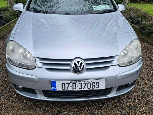 Volkswagen Golf Hatchback, Petrol, 2007, Silver
