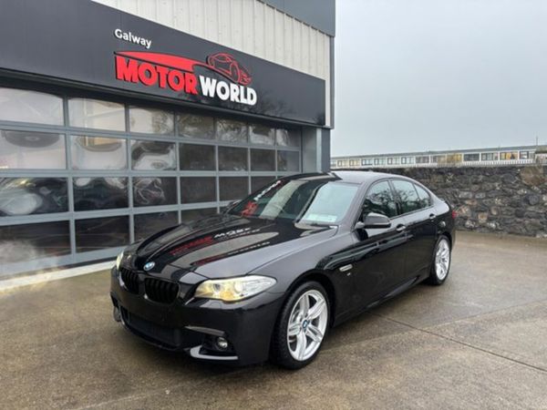 BMW 5-Series Saloon, Diesel, 2015, Black