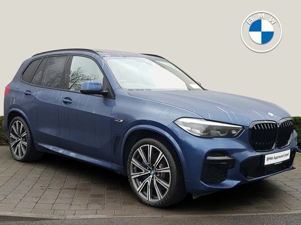 BMW X5 SUV, Petrol Plug-in Hybrid, 2022, Blue