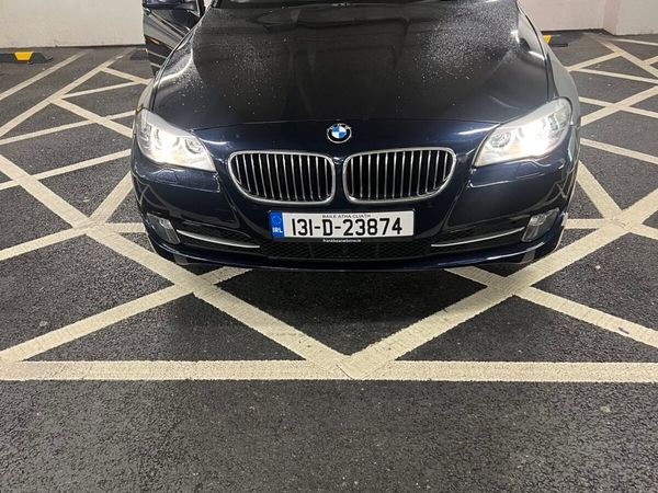 BMW 5-Series Saloon, Diesel, 2013, Blue