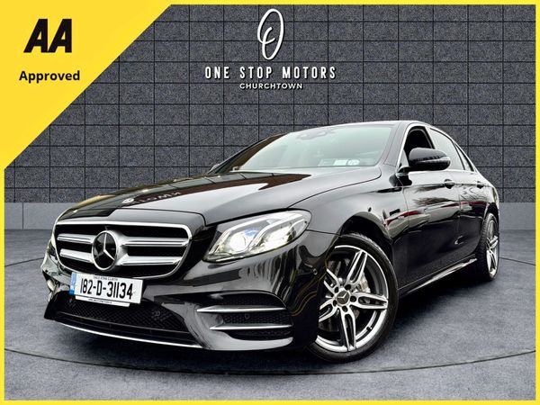 Mercedes-Benz E-Class Saloon, Petrol Plug-in Hybrid, 2018, Black