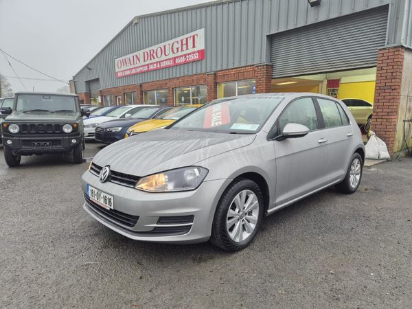 Volkswagen Golf Hatchback, Diesel, 2016, Silver