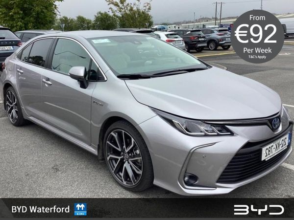 Toyota Corolla Saloon, Petrol Hybrid, 2021, Grey
