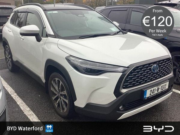 Toyota Corolla Hatchback, Petrol Hybrid, 2024, White